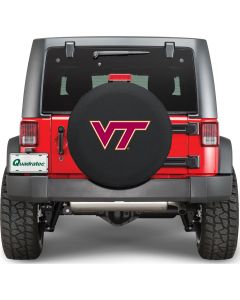 HBS TIRE COVER VA TECH 34X8 BLK