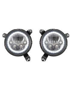 Vision X  Vortex Halo LED Headlight Pair for 18-21 Jeep Wrangler JL & 20-21 Gladiator JT