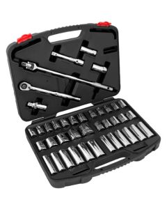 Performance Tool W32905 40 Piece 1/2" Drive Mechanic Tool Set 