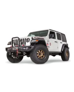 WARN 102346 Stinger Grille Guard Tube for 18-19 Jeep Wrangler JL with Factory Steel Rubicon Bumper