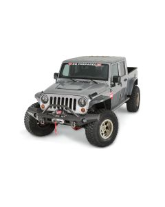 WARN 101465 Elite Series Front Bumper with Grille Guard for 07-18 Jeep Wrangler JK; 18-22 Wrangler JL and Gladiator JT