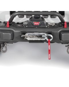 WARN  Hook Stay for 18-20 Jeep Wrangler JL with Factory Rubicon Steel Front Bumper
