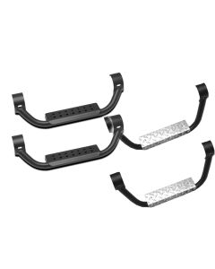 Warrior Products 55005 3" Drop Knight Guard Steps in Black 