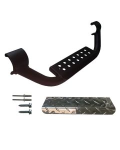 WRR 3IN DROP STEPS FOR 2IN NERF BAR BLK