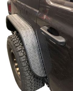 WRR REAR TUBE FENDER FLARES ALUM DIA JL