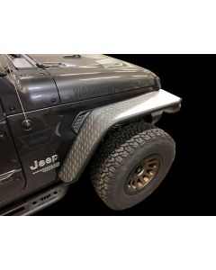 Warrior Products  Tube Fender Flares for 18-22 Jeep Wrangler JL