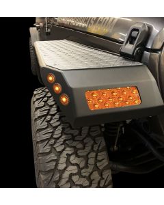 Warrior Products  Tube Fender Flares for 18-22 Jeep Wrangler JL