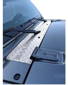 Warrior Products  Center Cowl Cover with Nozzle Relocation for 18-22 Jeep Wrangler JL & Gladiator JT 