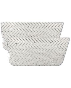 Warrior Products  Door Panel Inserts for 76-95 Jeep CJ7 & Wrangler YJ with Full Steel Doors