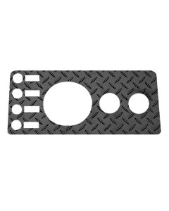 Warrior Products  Dash Panels without Radio Cutouts for 76-86 Jeep CJ5, CJ7 & CJ8