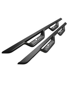 Westin 20-14165 Outlaw Drop Nerf Bars Textured Black for 20-24 Jeep Gladiator JT 