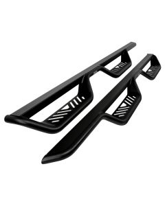 Westin 20-13295 Outlaw Drop Nerf Bars Textured Black for 07-18 Jeep Wrangler JK Unlimited 4-Door 