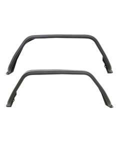 Westin 62-1065 Rear Tube Fenders Textured Black for 20-24 Jeep Gladiator JT 
