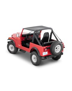 Whitco  Strap Style Bimini Top for 78-91 Jeep CJ7 & Wrangler YJ