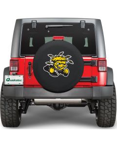 HBS TIRE COVER WICHITA STATE 34X8 BLK