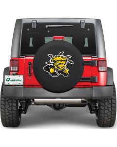HBS TIRE COVER WICHITA STATE 33X12.5 BK