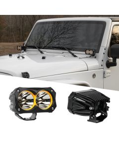 XKGLOW  2pc Spot Beam Offroad Cube Lights 