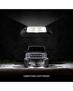 XKGLOW  Pure White Rock Light for Jeep & Bronco