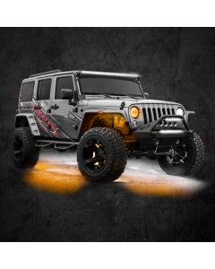 XKGLOW  1pc XKmax RGBW LED Whip Lights Add-on 