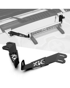 XKGLOW  Hood 20-22" Bar Bracket  for 07-25 Jeep Wrangler JK, JL & Gladiator JT