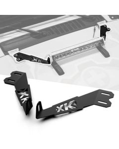 XKGLOW  Hood 20-22" Bar Bracket  for 07-25 Jeep Wrangler JK, JL & Gladiator JT