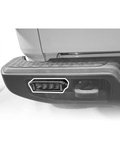 XKGLOW XK-BRC-JT-RB Rear Bumper 6" Bar Bracket for 20-25 Jeep Gladiator JT 