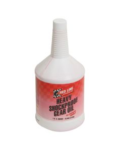 Redline Synthetic "Shock Proof" Oil with positraction Additive. 4 Quarts.