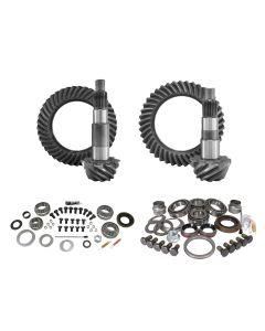 Yukon Gear & Axle  Front & Rear Ring and Pinion with Master Install kits for Jeep Wrangler JK Rubicon with Dana 44 Front / Dana 44 Rear