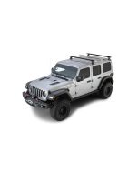 Rhino-Rack  2-Bar Backbone Roof Rack with Quick Mount Legs for 18-19 Jeep Wrangler Unlimited JL 4-Door w/ Hardtop
