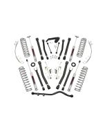 Rough Country 67430 4in X-Series Suspension Lift Kit for 07-18 Jeep Wrangler Unlimited JK