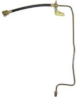 Crown Automotive 52128431AC Driver Side Rear Brake Hose for 03-06 Jeep Wrangler TJ with 4 wheel disc brakes