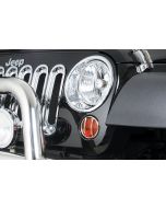 CHROME HEADLIGHT TRIM SET JK