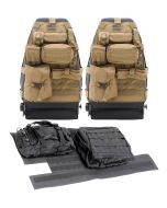 Smittybilt  Front G.E.A.R. Seat Covers with Tailgate Cover for 97-06 Jeep Wrangler TJ & Unlimited