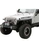 Smittybilt 76740D SMI Classic Front Bumper with D-Ring Mounts for 76-06 Jeep CJ, Wrangler YJ, TJ & Unlimited