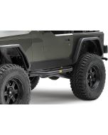 Smittybilt 76631 SRC Side Armor in Textured Black for 87-06 Jeep Wrangler YJ & TJ