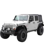 Smittybilt 76837 XRC Fender Flares in Black for 07-18 Jeep Wrangler JK
