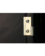 Rugged Ridge 11113.04 Stainless Steel Lower Door Hinge Brackets for 76-06 Jeep CJ-5, CJ-7, CJ-8 Scrambler, Wrangler YJ, TJ & Unlimited