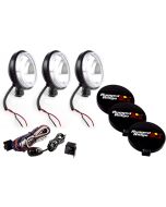 RR OFFROAD SLIMLIGHT 3PC 6IN BLACK 100W