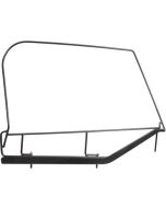 Rampage Products 89799 OE Style Upper Door Frame Pair for 97-06 Jeep Wrangler TJ & Unlimited