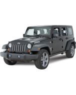 Factory Reproductions  "SRT" Style Wheel in Satin Black for 07-18 Jeep Wrangler JK and 99-18 Grand Cherokee WJ, WK, & WK2