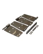 Crown Automotive RT34008 Stainless Steel Full Door Hinge Set for 76-93 Jeep CJ7 & Wrangler YJ