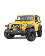 Vertically Driven Products 31550 Stubby End Cap Kit for 07-18 Jeep Wrangler JK with Factory Plastic Front Bumper
