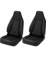 Bestop TrailMax II Sport Front Seats in Vinyl for 76-06 Jeep CJ-5, CJ-7, CJ-8 Scrambler, Wrangler YJ, TJ & Unlimited