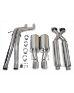 Corsa Performance 14451 Sport Exhaust System for 06-10 Jeep Grand Cherokee WK with 6.1L