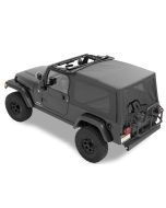 Bestop  Supertop NX Soft Top with Tinted Windows without Doors  for 04-06 Jeep Wrangler Unlimited TJ