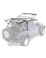 Bestop 55001-01 Factory Style Bow Kit for 10-18 Jeep Wrangler Unlimited JK with Factory Soft Top & 07-15 Wrangler Unlimited with Supertop NX