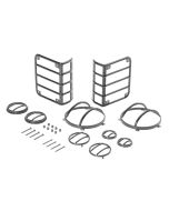 Rugged Ridge  10 Piece Euro Guard Light Kit for 07-18 Jeep Wrangler JK with Fog Lights