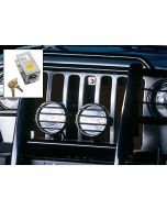 Midwest Specialties HL-4 Hood Lock Kit for 97-06 Jeep Wrangler TJ & Unlimited with Forward Latch Pull