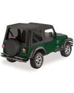 SUPERTOP NX 97-06 TJ W/UPPER DOORS BLACK DIAMOND