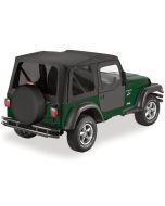 SUPERTOP NX 97-06 TJ W/2 PC DOORS BLK DIAMOND  KIT